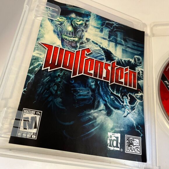 Wolfenstein (Sony PlayStation 3, 2009) PS3 CIB Complete W/ Manual Working - Picture 4 of 6